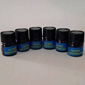KIT C/ 6 UN. LEO SAGRADO DA UNO Frasco de 1ml. Ex.30:22-33